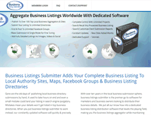 Tablet Screenshot of business-lister.com